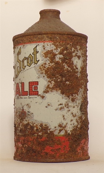 Jolly Scot Ale Quart Cone Top, USBC 212-16