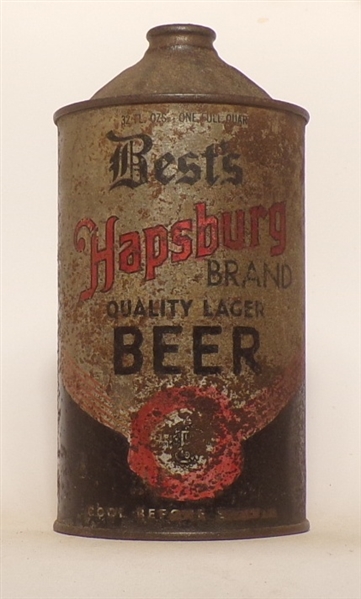 Hapsburg Quart Cone Top, USBC 203-2