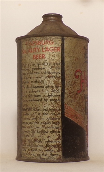 Hapsburg Quart Cone Top, USBC 203-2