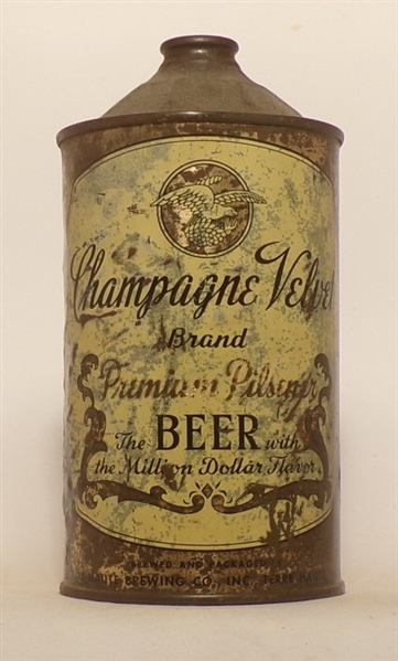 Champagne Velvet Quart Cone Top, USBC 205-10