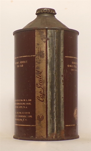 Gold Medal Quart Cone Top #2, USBC 210-7