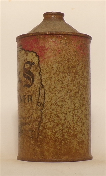 F&S Pilsener Quart Cone Top, USBC 209-7