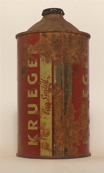 Krueger Finest Beer Quart Cone Top #2, USBC Like 214-1