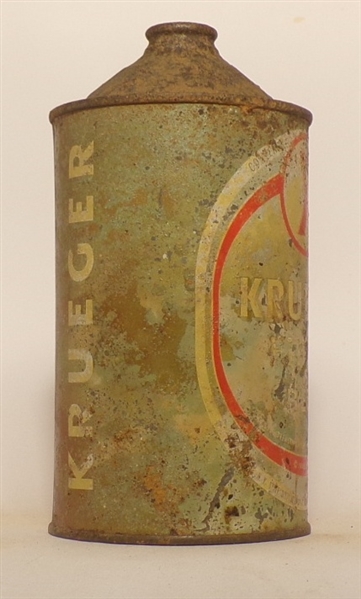 Krueger Finest Beer Quart Cone Top #4, USBC Like 213-18