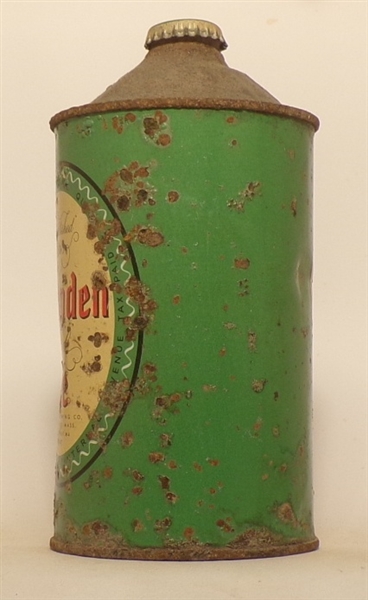 Hampden Ale Quart Cone Top, USBC 211-14