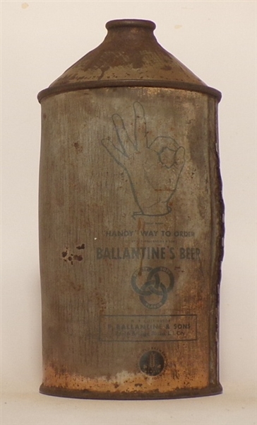 Ballantine's Beer Quart Cone Top (Beer Handy Way)