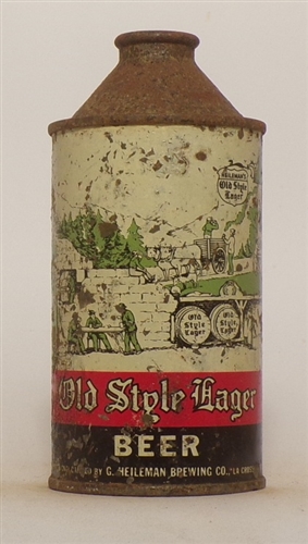 Old Style Lager Cone Top