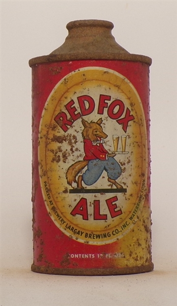 Red Fox Ale Cone Top