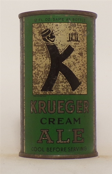 Krueger Cream Ale Opening Instructional Flat Top