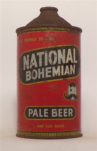 National Bohemian Quart Cone Top