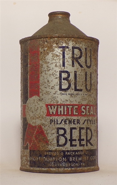 Tru Blu Beer Quart Cone Top