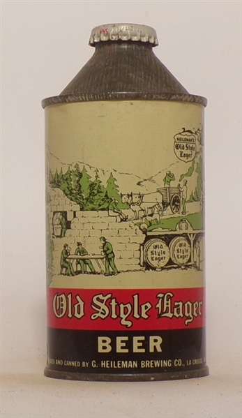 Old Style Lager Cone Top