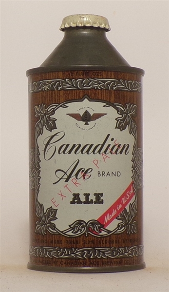 Canadian Ace Ale Cone Top