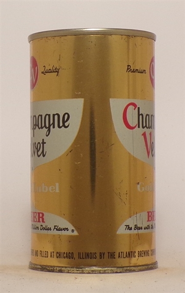 Champagne Velvet Flat Top