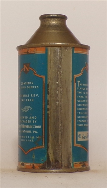 Neuweiler's Cream Ale Cone Top