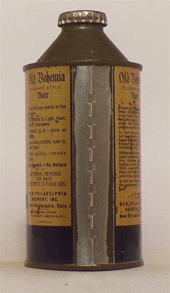 Old Bohemia Cone Top