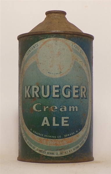 Krueger Quart Cone Top