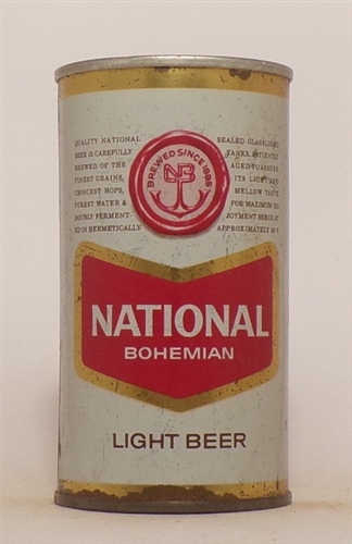 National Bohemian Fan Tab