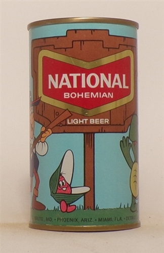 National Bohemian Cartoon Bank Top