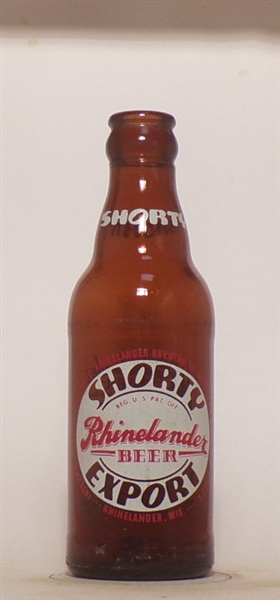 Rhinelander Painter Label 7 Ounce Bottle