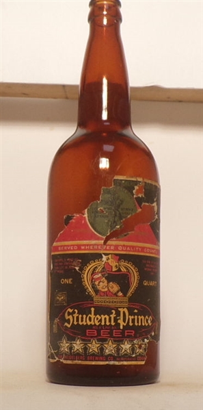 Student Prince Tall Quart Bottle