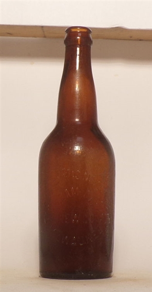 Cream City Brewing Co. Embossed Bottle, Milwaukee, WI