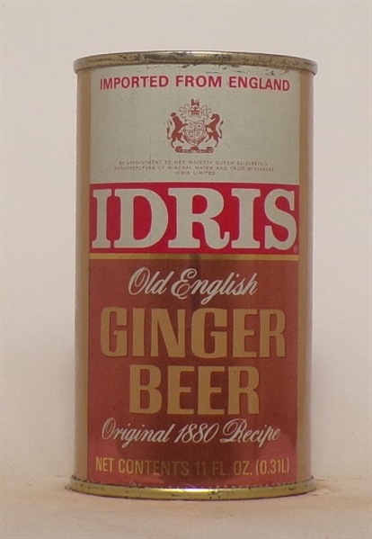 Idris Ginger Beer Flat Top, UK