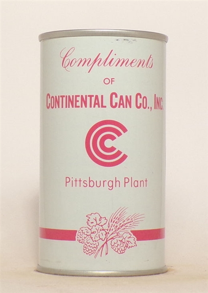 Continental Can Co. Pittsburgh PA Bank Top