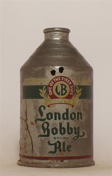 London Bobby Ale Crowntainer (Repainted, no bottom)