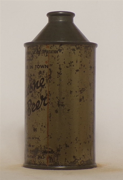 Duquesne Can-o-Beer WWII Olive Drab Cone Top