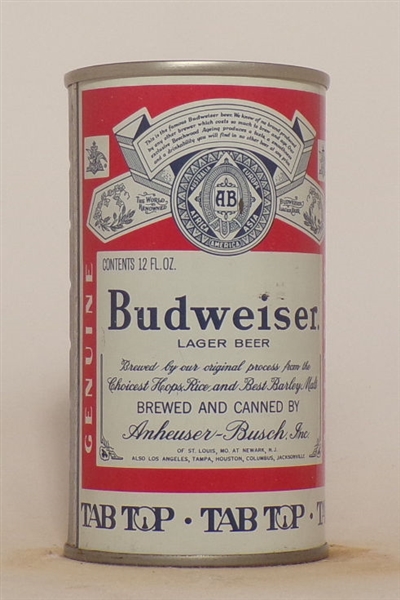 Budweiser Tab Top #1