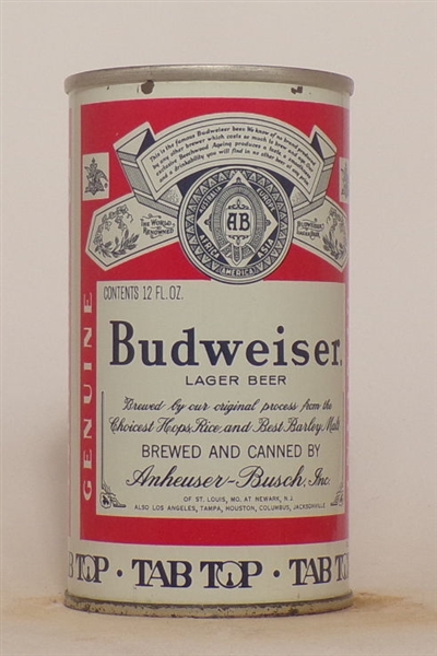 Budweiser Tab Top #2