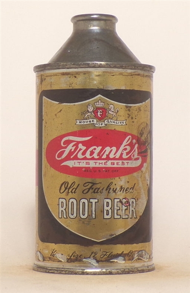 Frank's Root Beer Cone Top