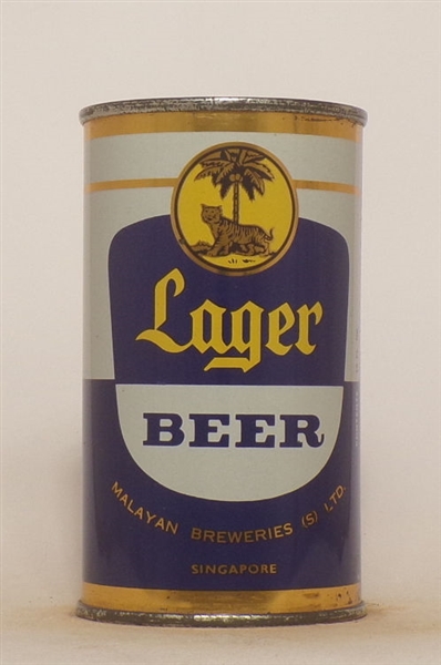 Tiger Lager Flat Top, Malaysia