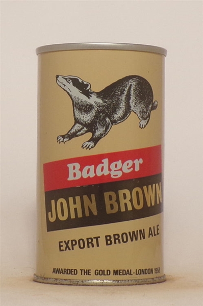 Badger John Brown Tab Top, England
