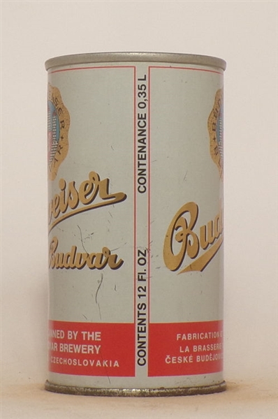 Budweiser Budvar Tab Top, Czechoslovakia