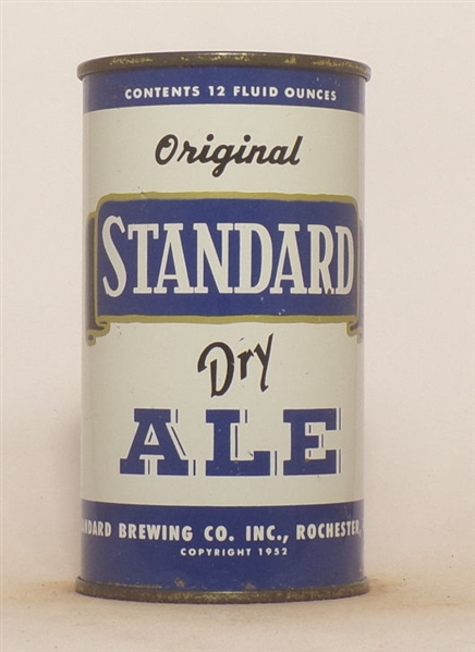 Standard Dry Ale Flat Top #1, Black Letters