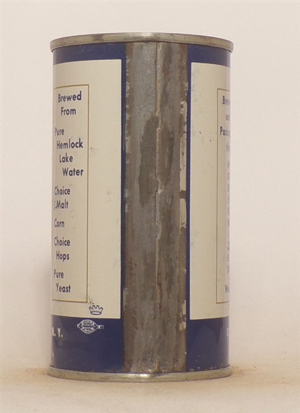 Standard Dry Ale Flat Top #1, Blue Letters