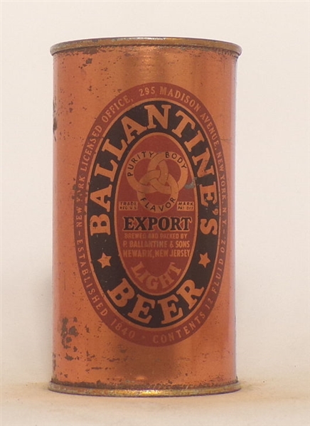 Ballantine Beer Flat Top #1