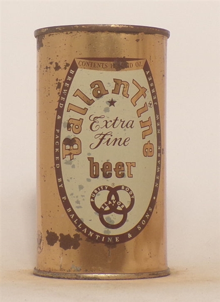 Ballantine Beer Extra Fine Flat Top