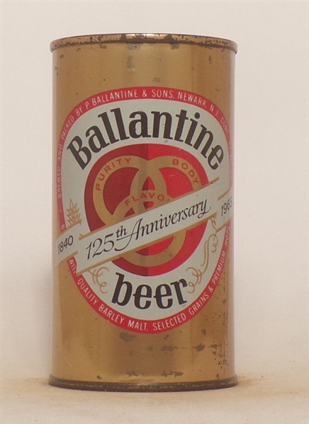 Ballantine Beer 125th Anniversary Flat Top