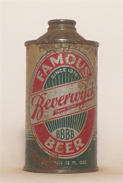 Beverwyck Beer Low Profile Cone Top #1