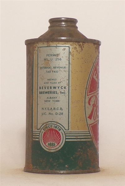 Beverwyck Beer Low Profile Cone Top #1