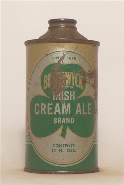 Beverwyck Cream Ale Low Profile Cone Top