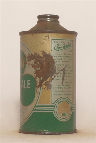 Beverwyck Cream Ale Low Profile Cone Top