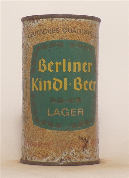 Tough! Berliner Kindl Flat Top, Germany