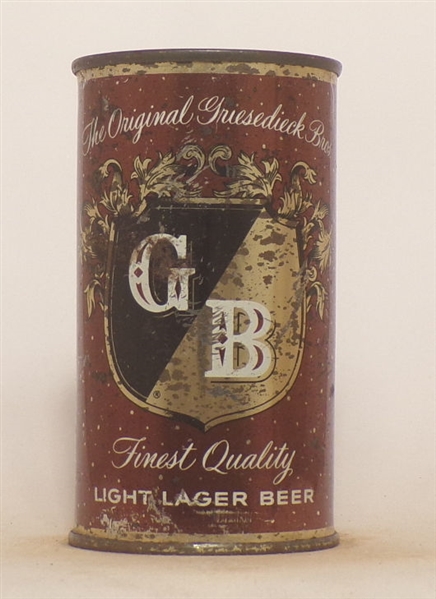 Griesedieck Bros. Flat Top
