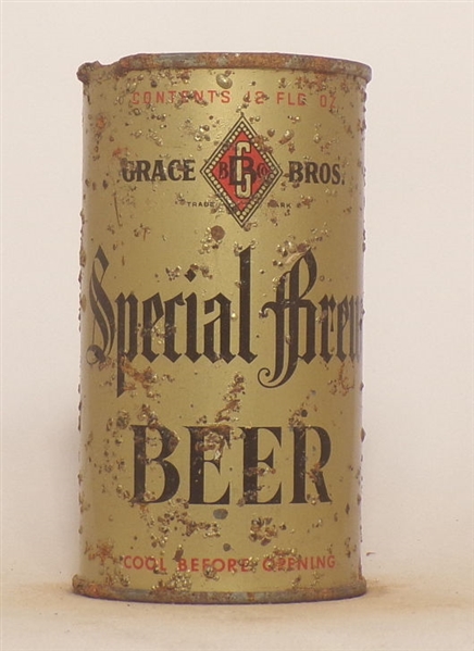 Grace Bros. Special Brew Opening Instructional Flat Top