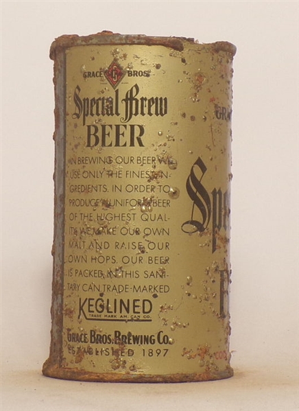 Grace Bros. Special Brew Opening Instructional Flat Top