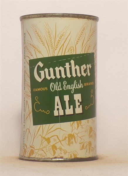 Gunther Ale Flat Top